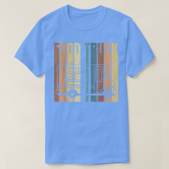 Vintage Food Truck  T-Shirt (Design Front)