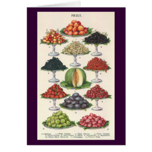 Vintage Foods Assorted Fruit on Trays for Catering Cards