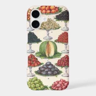 Vintage Foods Assorted Fruit on Trays for Catering iPhone 17 Case