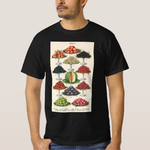 Vintage Foods Assorted Fruit on Trays for Catering T_Shirt