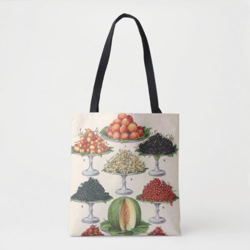 Vintage Foods Assorted Fruit on Trays for Catering Tote Bag