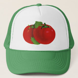Vintage Foods, Organic Red Ripe Heirloom Tomato Trucker Hat