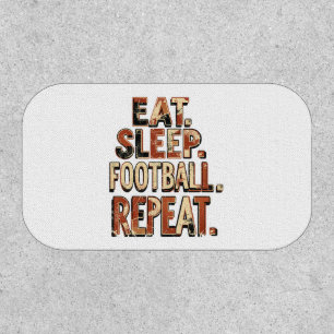 Vintage Football Fan Design Retro Soccer Graphic Patch