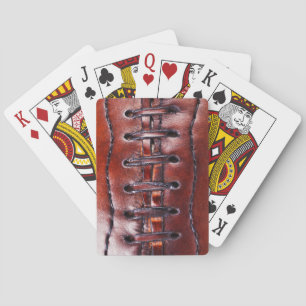Vintage Football Gifts and Football Party Favors Poker Cards