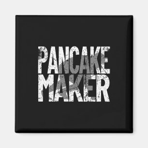 Vintage Football Player Meme Lineman Pancake Maker Magnet