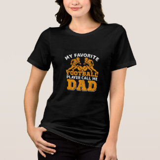 Vintage Football Player – Retro Soccer Style Tri-B Tri-Blend Shirt