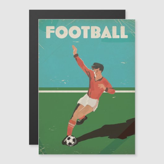 Vintage Football Poster (Front/Back)