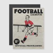 Vintage Football programme (Front/Back)