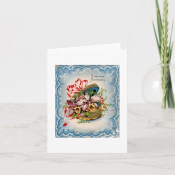 Vintage For Your Anniversary Card by Gypsify at Zazzle