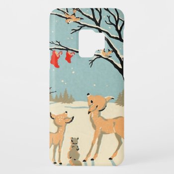 Vintage Forest Friends Case-mate Samsung Galaxy S9 Case by xmasstore at Zazzle