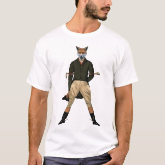 vintage fox hunting tshirt