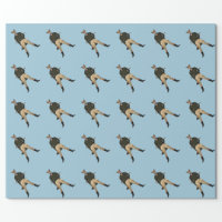 Hunter Forest Green Gift Wrapping Paper | Zazzle