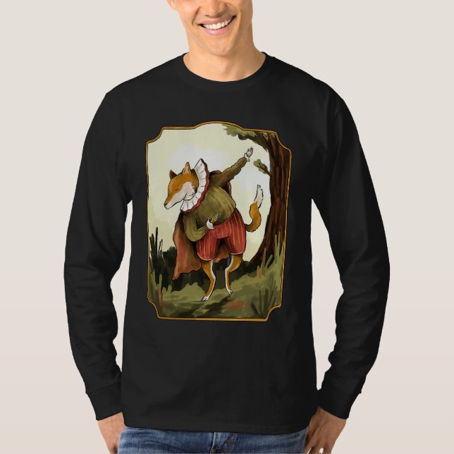Vintage fox retro clothes T-Shirt (Front)
