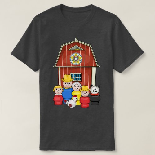 Vintage FP Little People Farm Family T_Shirt