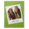 Vintage Frame Custom Photo Lime Green