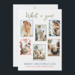 Vintage Frames Family Photo Collage Christmas Card<br><div class="desc">Vintage Frames Family Photo Collage Christmas Card</div>