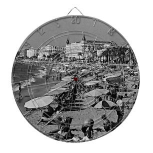 Vintage France Cannes the beach Dart Board