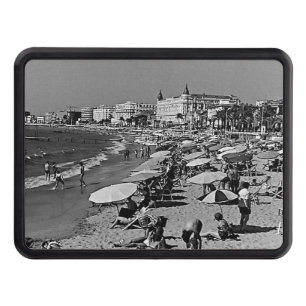 Vintage France Cannes the beach Hitch Cover