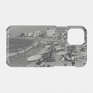 Vintage France Cannes the beach iPhone 11 Pro Case