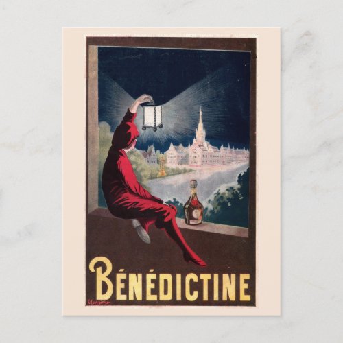 Vintage France French Liqueur Advertisement Postcard