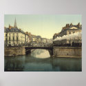 Vintage France, Nantes & Loire river, Brittany Poster