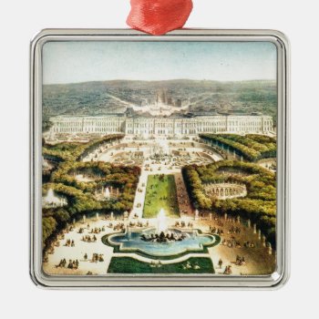 Vintage France  Palais De Versailles Metal Ornament by Franceimages at Zazzle