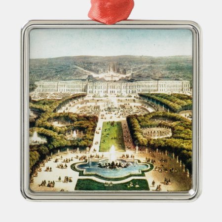 Vintage France, Palais De Versailles Metal Ornament