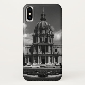 Vintage France Paris Church Saint Louis Invalides iPhone X Case