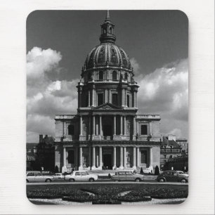 Vintage France Paris Church Saint Louis Invalides Mouse Pad
