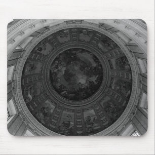 Vintage France Paris dome fresco Charles la fosse Mouse Pad