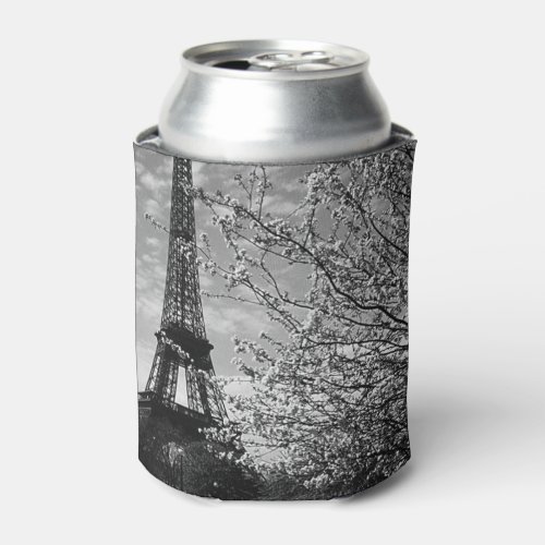Vintage France Paris Eiffel tower Can Cooler