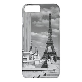 Vintage France Paris Eiffel tower Chaillot palace iPhone 8 Plus/7 Plus Case