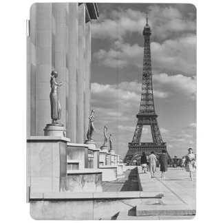 Vintage France Paris Eiffel tower Chaillot palace iPad Smart Cover