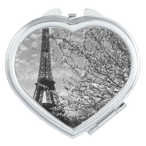 Vintage France Paris Eiffel Tower Compact Mirror