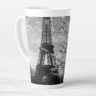 Vintage France Paris Eiffel tower Latte Mug