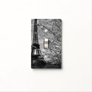Vintage France Paris Eiffel tower Light Switch Cover