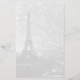Vintage France Paris Eiffel tower Stationery