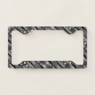 Vintage France Paris Fontains Tower Eiffel License Plate Frame