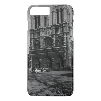 Vintage France Paris Notre Dame Cathedral iPhone 8 Plus/7 Plus Case