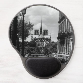 Vintage France Paris Notre Dame Cathedral Gel Mouse Pad