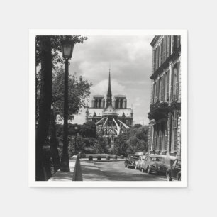 Vintage France Paris notre dame saint louis island Napkins