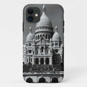 Vintage France Paris Sacre Coeur Basilica iPhone 11 Case