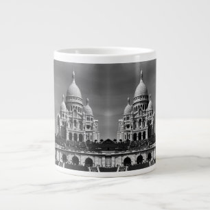 Vintage France Paris Sacre Coeur Basilica Giant Coffee Mug