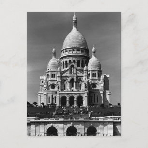 Vintage France Paris Sacre Coeur Basilica Postcard
