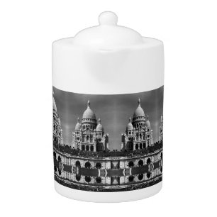 Vintage France Paris Sacre Coeur Basilica Teapot
