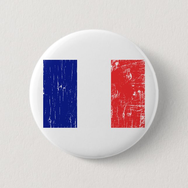 Vintage France Pinback Button (Front)