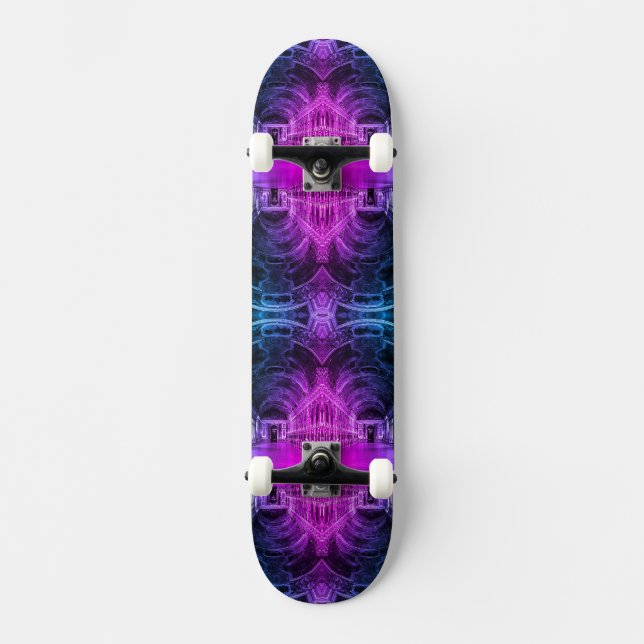 Vintage France Versailles palace mirrors gallery Skateboard (Front)