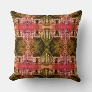 Vintage France Versailles palace mirrors gallery T Throw Pillow