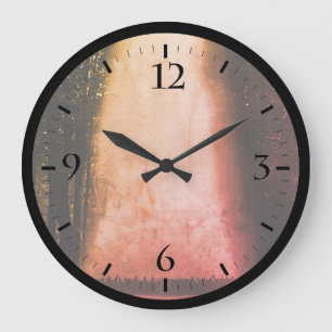 Vintage France Versailles palace obelisk fontain L Large Clock