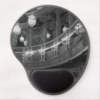 Vintage France Versailles palace opera house Gel Mouse Pad